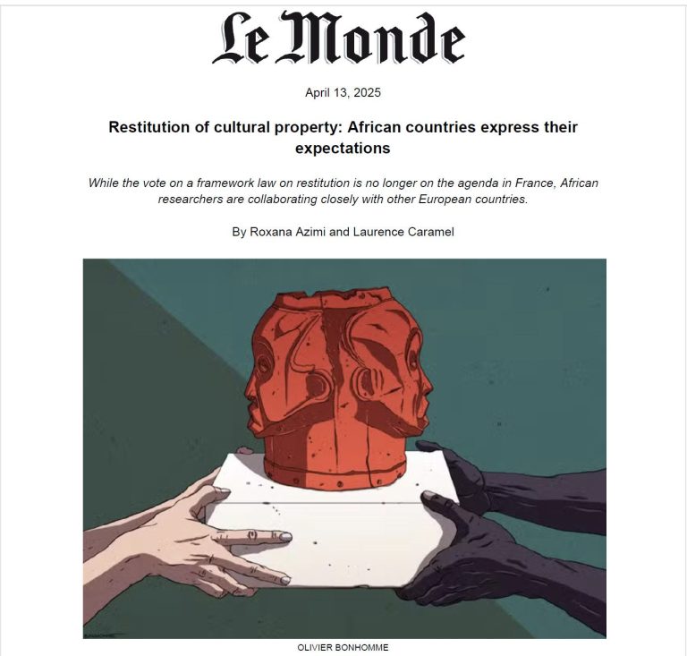 Restitutions de biens culturels : les pays africains expriment leurs attentes